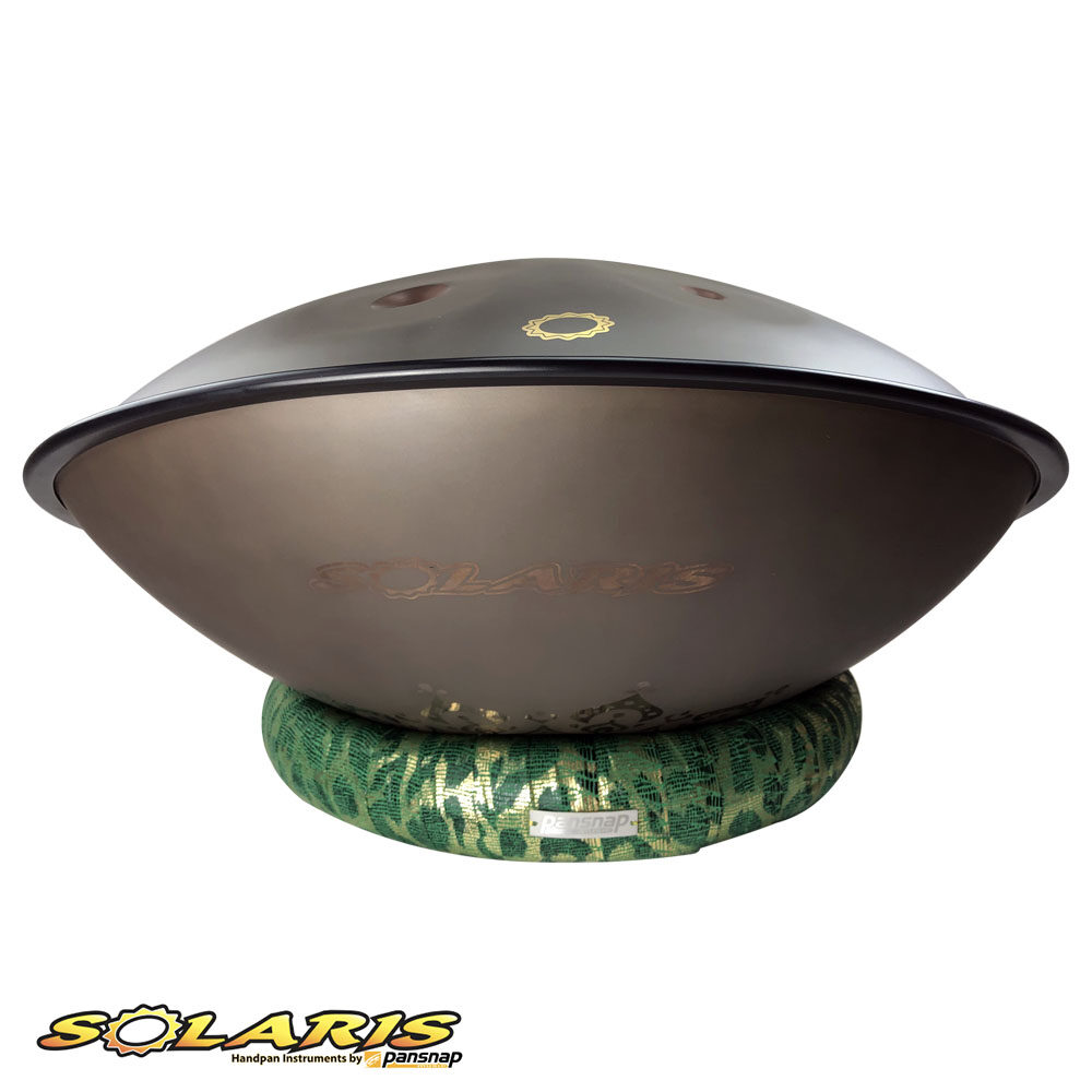 SOL19033 Celtic Minor in D Stainless Steel Solaris Handpan by Pansnap Music ©